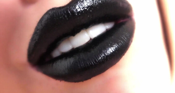 Femdom X Fetish Black Lulublue Lipstick