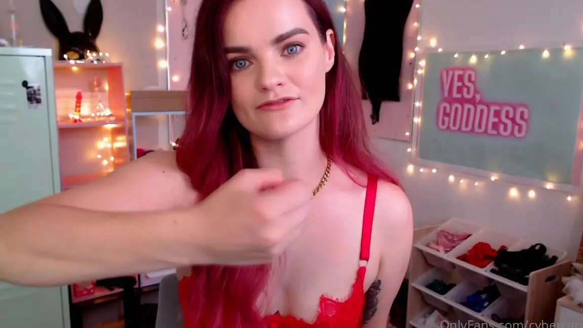 Cybercandace 2723540078 01 12 2025 Mesmerised By Her Eyes Look Deep Into Goddesses Blue Eyes And Do As She Says Her Voice