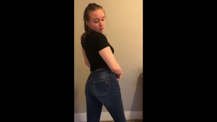 Jeans Fetish, Ass, Teens, Ass Fetish, Fetish Clothing alessaxoxo jeans tease ManyVids