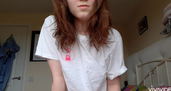 "EveYourApple" teens (18+), 18 & 19 yrs old, pillow humping, solo masturbation, accent Horny Scottish Teen Humps Pillow Manyvids