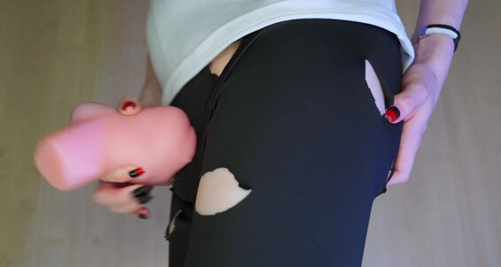 Puffikpuff - Up Cosplay Fox Japanese Ox Big Masturbatig Neko Trans Leggings With Spandex Short Cute Masturbation Close My Tgirl Sweetie Sex Waifu Dick Tear Ears Fucking Girl Onahole Precum Toy Pants