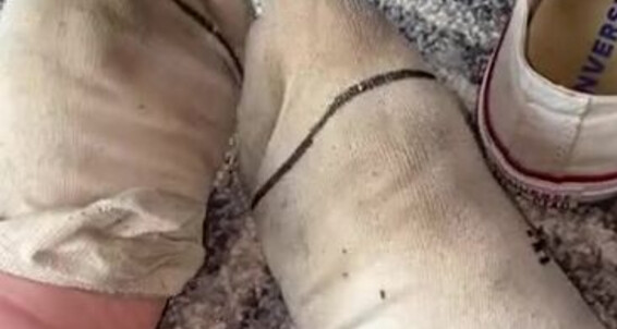 Emmysfeetandsocks - Emmyfeetandsocks Minutes After Disgusting Couple My Aka Are Onlyfans Of A And Out Days Just The Wholep These Shoes 13 Socks