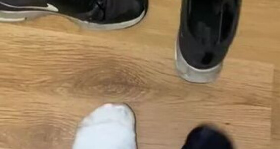 Emmysfeetandsocks - Emmyfeetandsocks So Other They Smell My Aka Onlyfans Nikes Old Smelly And Like No Makes Shoes Socks Baaadp Feet