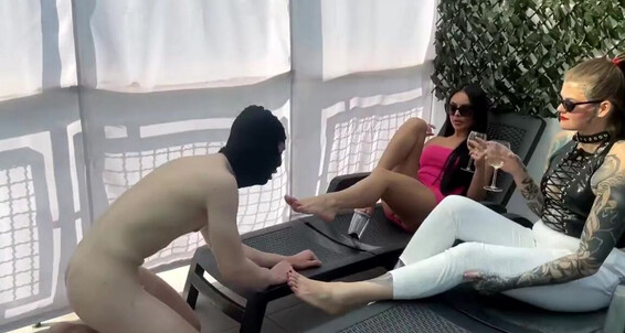 Evil Woman - On Evil Op Woman Relaxing Tarrace Time The