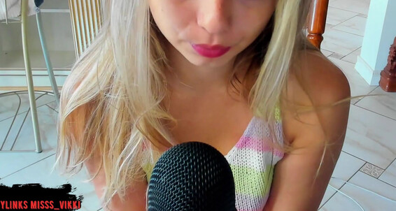Misss_Vikkia - Blowjob Babe Vikkia Joi Moaning Suggest Misss Asmr Pornhub Hot Licking Ear