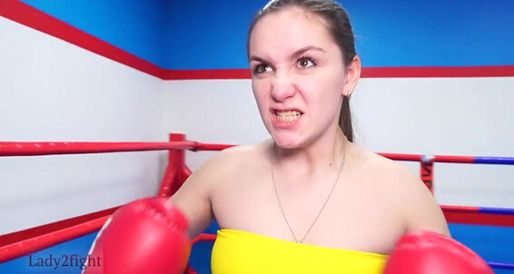 Сlips4Sale - Boxing Fightp And Michelle Are Carman The In Lady2Fight