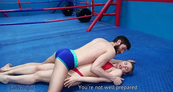 Сlips4Sale - Wrestling Lady2Fight Delightp Sonyas