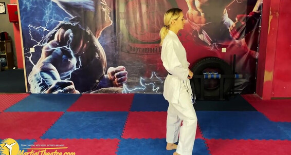 Сlips4Sale - Martial Olga White Selfdefensep Gi Karate Fetish
