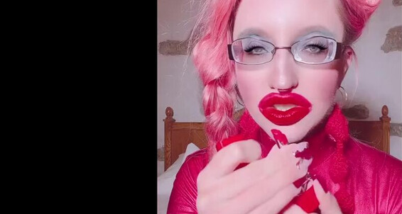 Сlips4Sale - Red Lipstick Jerkoffp Joi Goaldigger Findom
