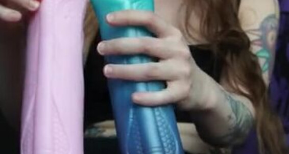 Cover Lilijunex Onlyfans Buncha New Bad Dragon Toys To Show Off In My Very Slow Sleepy Potato State For Full Immersivep