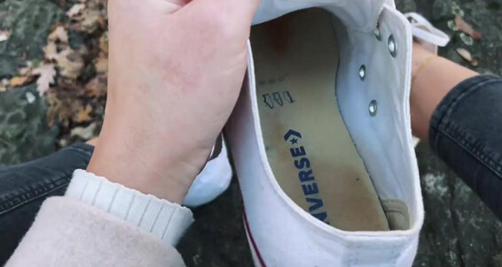 Goddessmona - Converse Sonnigen Bei Wieder Onlyfans Dran Schnffelnp Ausgiebig Getragen Dem Wetter Willst Du 91 Meine Werden