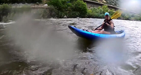 Mikayla Miles - Goddess Braves Adventuregiantess Kayaking Rapids Milehighmikap Mikayla Onlyfans The Mikaylamiles Themikaylamiles