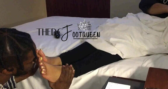 Thedcfootqueen - 2024 Onlyfans 19 Foot Worshipp 06 Ticklish Video Super