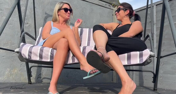 Feetwonders - Flop Flip Double Tease With Onlyfans Amysolesxp