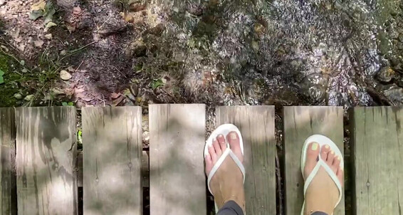 Lindabooxo - Hiking Went Flip Todayy Onlyfans In 3P Flops