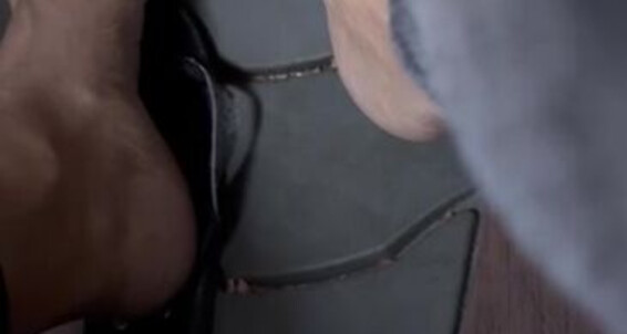 Poster for Goddess Monica Goddessmonica00W 01 Barefoot Pedalingp Video 2024 Toed Fetish Red Onlyfans 10 Foot