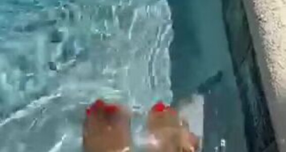 Poster for Goddess Monica Goddessmonica00W Onlyfans Pool Feetp