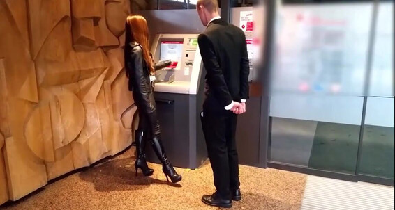 Herrinlady - Fr Bankautomat Zahltag Schrpfe Sklavensau Am Vor Direkt Die Mein Zuschauernp Onlyfans Sklavenschwein Ich