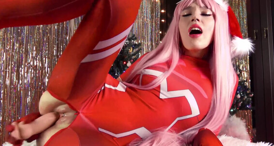 Helly Rite - Zero Two Cosplay Tight Pussy Helly Rite Creampie For