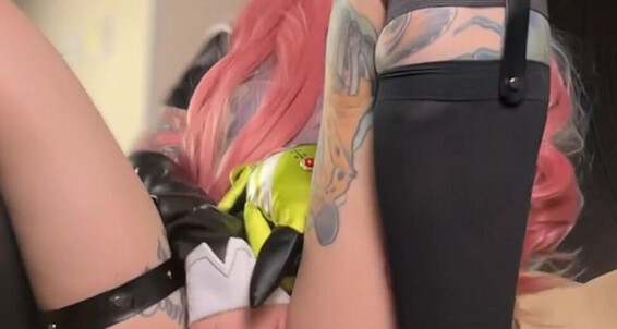 Helly Rite - On Dildo Rite Cosplay Riding Nicole Cute Pink Zero Pussy Zenless Zone Zzz Helly Big