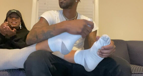 Enjoyyourfetish - Turns And Shoe Foot Massage Sock To With Mytoestogo Enjoyp Onlyfans Real