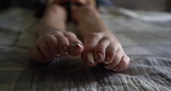 Cover Toetallydevine Onlyfans Cumming In My New Pedi Twice Tags Masturbation French Pedi Gold Pedi Feet Povp