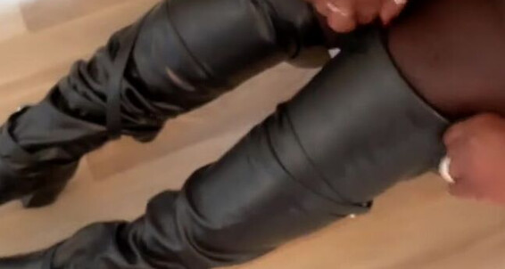 Madame Caramel - Caramel Day Combination Leather Madam My M Onlyfans Boots Wearing Love And I Handle Can The Another Locked That You