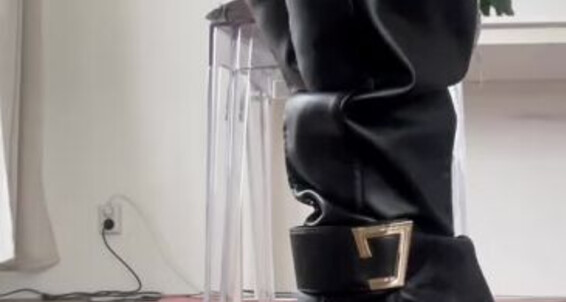 Madame Caramel - Caramel Combination Madam A And Get New Spit Tongue To For Leather Onlyfans Powerful My Goo Boots Your Ready