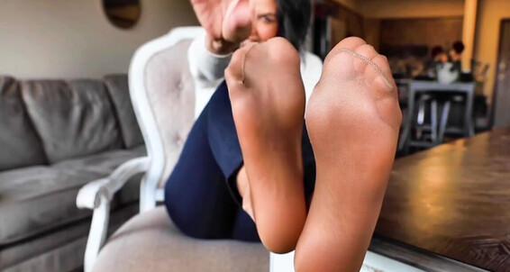 Poster for World Goddess Make Good Onlyfans Ventilation Worldgoddess Stinky Bad Smell Nylons They My In There Is No So Youre Thing Flats