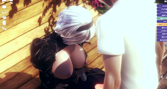 Cover "Brazzers" Big Tits, 嫌がる, 爆乳, 巨乳, エロゲー, Nier Automata Hentai, ハニーセレクト2, Honey Select 2, Hentai 2B, Nier Automata, 2B, 仁王立ち手コキ・フェラ・パイズリ, Nier, ニーアオートマタ, Nier 2B, Suggest Brazzers Hentai Game Honey Select 2 Have sex with Big tits Nier Automata 2B 3DCG Eroti