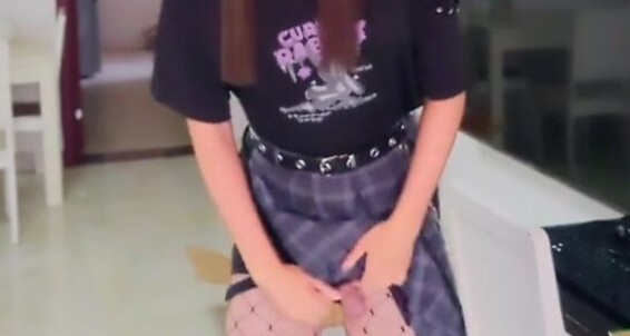 Amaya Lumina - Go Suggest Ni 女装子 Amaya Short To Sissy T Lumina 渔网袜 Slutty 伪娘 She Asian Masturbate Stockings 国产 Chinese 女装大佬 Shirt Cd 女装 Cdts Before Crossdresser Decide Skirt Fishnet