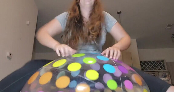 Lisa Asmr - Beach You On Onlyfans Bouncing Inflated Custom Asmr Lisaasmr Ball