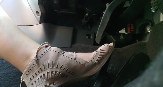Lisa Asmr - Heel Driving Onlyfans Wedged Asmr Lisaasmr