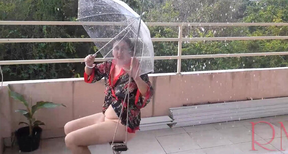 Poster for Regina Noir Pornhub Swinging From The Nudist Nudism Swing Outdoor T Rain Naked On Wet Kinky Nude Suggest Regina Under Shirt Lady Noir Is Umbrella Hanging Public Maid Hiding A Housewife An Pussy