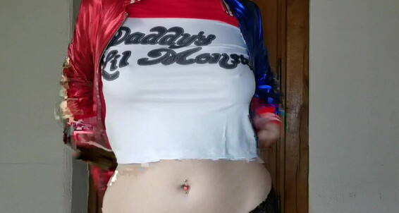 Poster for Mylissandre Come Suggest Front Ass Queen Pornhub Drool A The Sexy Real Cosplay Of In Piggy Harley