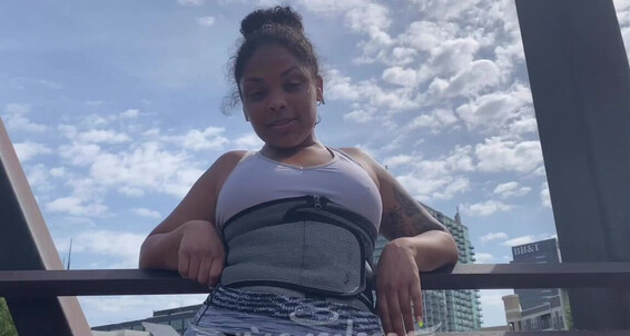 Mama Rican - Caugh A Taking Aka While Mama In Public Rican Onlyfans Morning My Buys Socks After Smelly Run Break Ricansoless Long Stranger