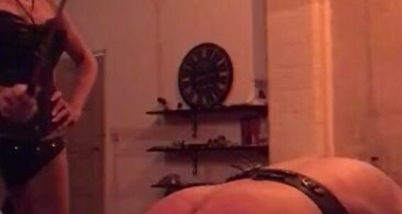 Cover Ladydarkangeluk Onlyfans After The Warm Up Spanking Came The 12 Strokes Of The Riding Crop
