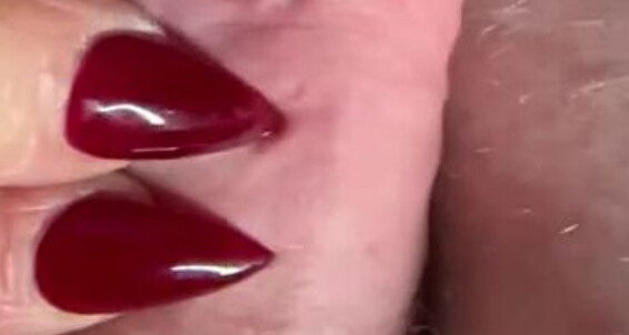 Lady Dark Angel - Up Onlyfans Cock Tease Ladydarkangeluk Close Nail