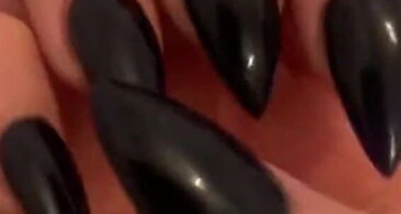 Lady Dark Angel - This To Morning Them Ladydarkangeluk Done Then Found Ses Sharpened My Finally Onlyfans In Use Time Thing Get Nails First