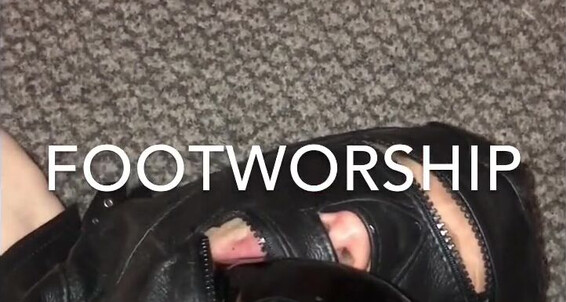 Lady Dark Angel - Onlyfans Ladydarkangeluk Footworship Video