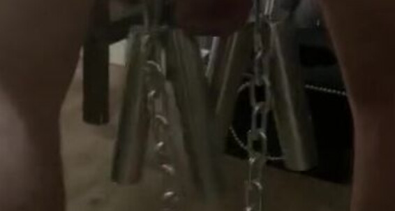 Cover Ladydarkangeluk Onlyfans Oh My Goodness X 6Kg Of Ballstretching Weights Look At His Balls Video Clip