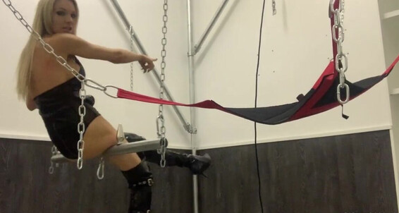 Lady Dark Angel - Steel Oooh This Swing Front Ladydarkangeluk As Look Frame My Onlyfans Suspension In Use Bar Of A And I Can On Tie Up You Me