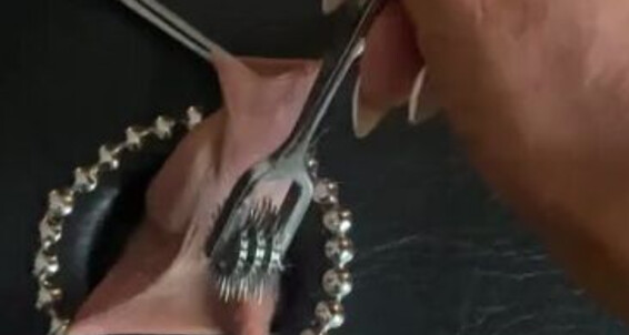 Lady Dark Angel - And Stretched Onlyfans Ladydarkangeluk Spiked