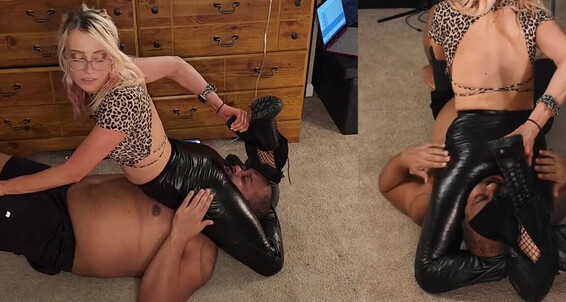 Goddess Bbgrl - Boot Try The Onlyfans His Training I Being 2 With Footbitch To Cleaning Performance Unsatisfied Moti Goddessbbgrl After