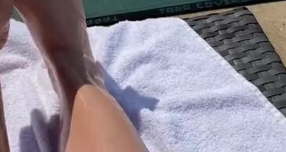 Goddessmarygrace - Legs Up Oiling The Onlyfans Aka Feet My Sun Grace Mary N In