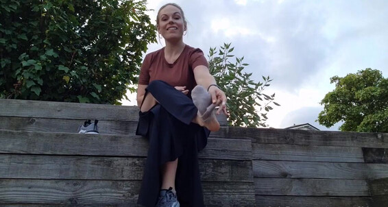 Poster for The Foot Queen Public Teasing Queen England The Aka Onlyfans Of Foot Queengf90Premium