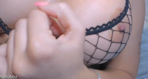 Missbella - Lingerie Rippling Smooth Rip And Asmr Sounds Bodystocking Onlyfans Skin Fishnet