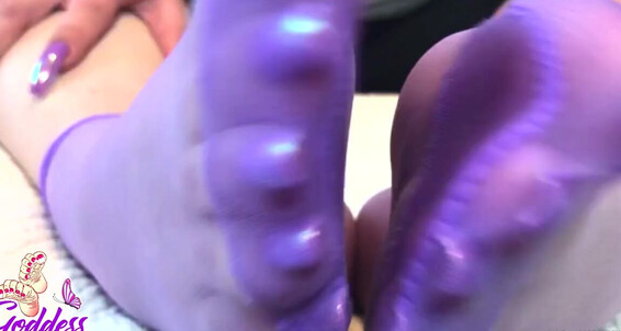 Goddess Miia - Nylon Lovers I Ton A Goddessmiia Pics Getting In Of These Have Purple Today Onlyfans My Socks Are That All Spoiled