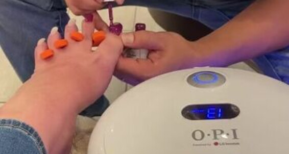 Goddess Miia - Get Painted Goddessmiia Watching Nails Like You Onlyfans Do