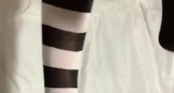 Krushonyouxoxo - He Trample Box This Over My Came Cock Onlyfans Socks In Striped All For